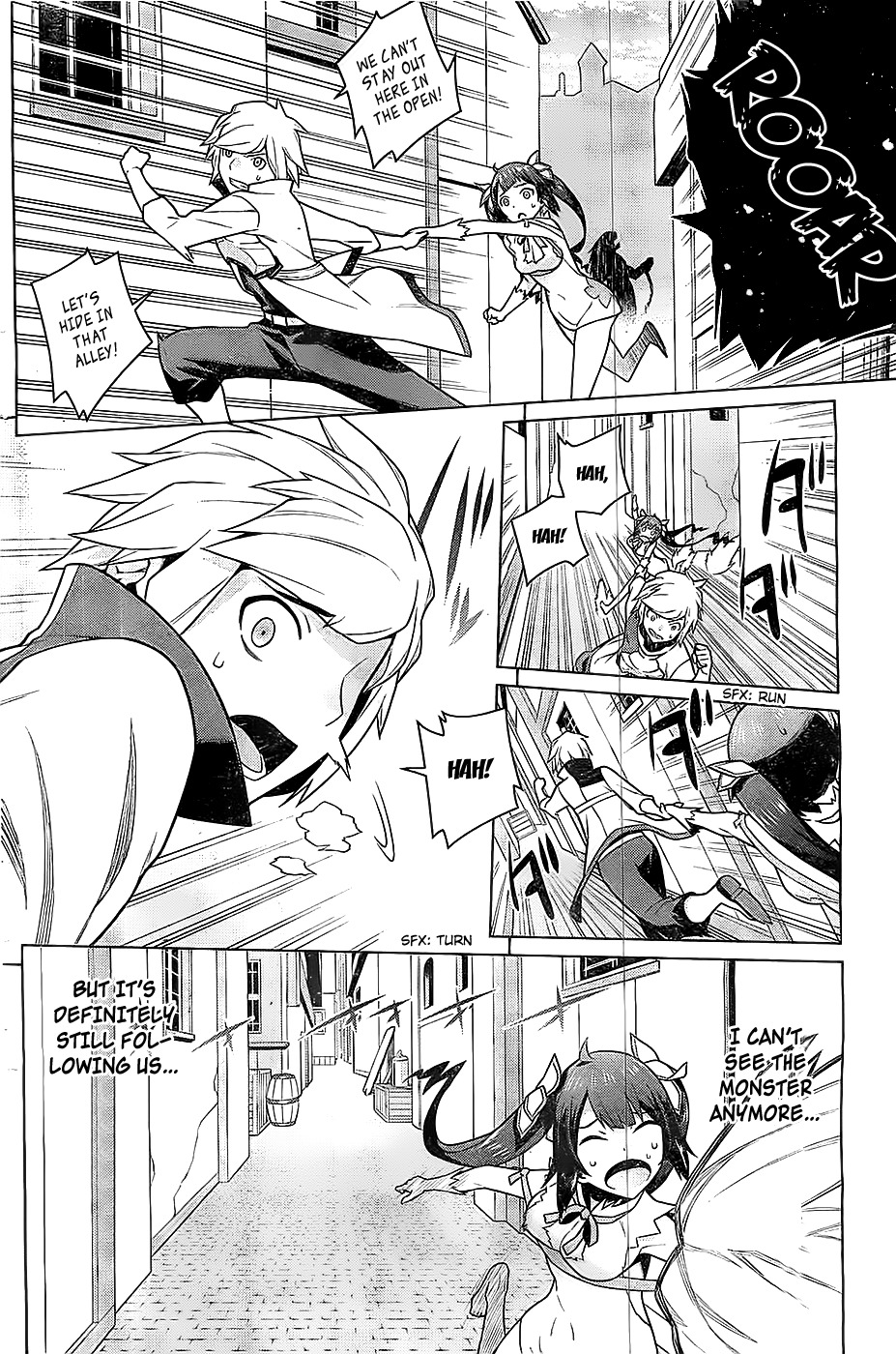 Dungeon ni Deai o Motomeru no wa Machigatte Iru Darou ka Chapter 9 page 6 - Chapter 9: All the Courage