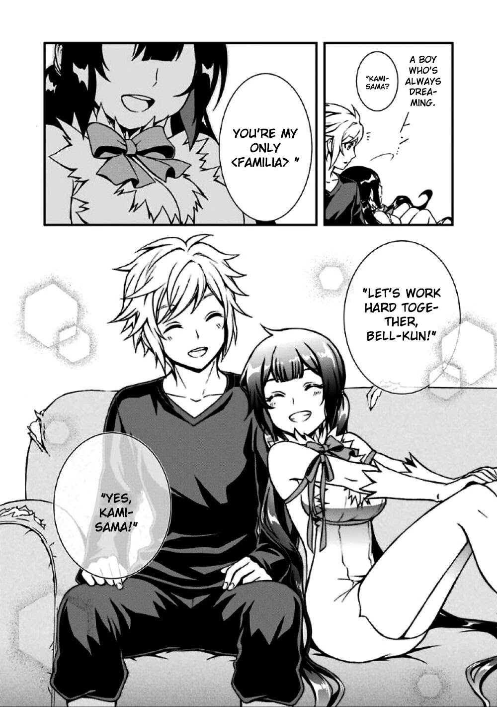 Dungeon ni Deai wo Motomeru no wa Machigatteiru Darou ka II Chapter 0 page 10 - Chapter 0: The goddess of bell