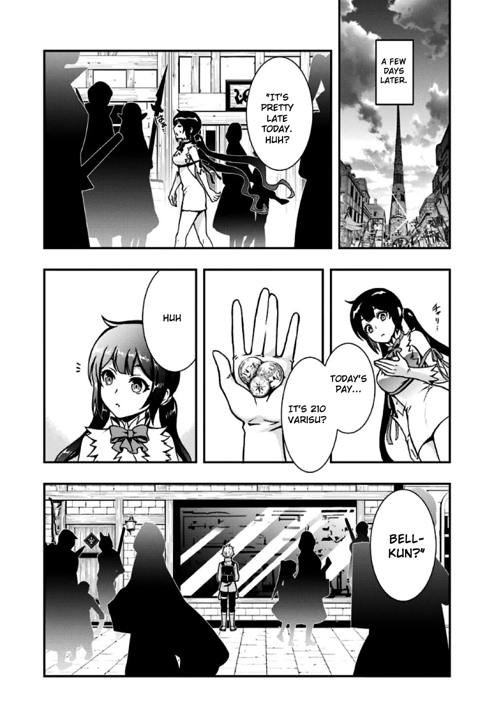 Dungeon ni Deai wo Motomeru no wa Machigatteiru Darou ka II Chapter 0 page 11 - Chapter 0: The goddess of bell