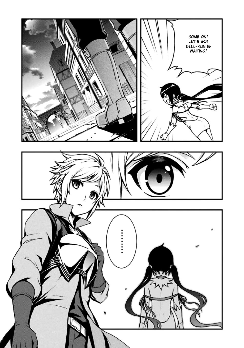 Dungeon ni Deai wo Motomeru no wa Machigatteiru Darou ka II Chapter 0 page 16 - Chapter 0: The goddess of bell