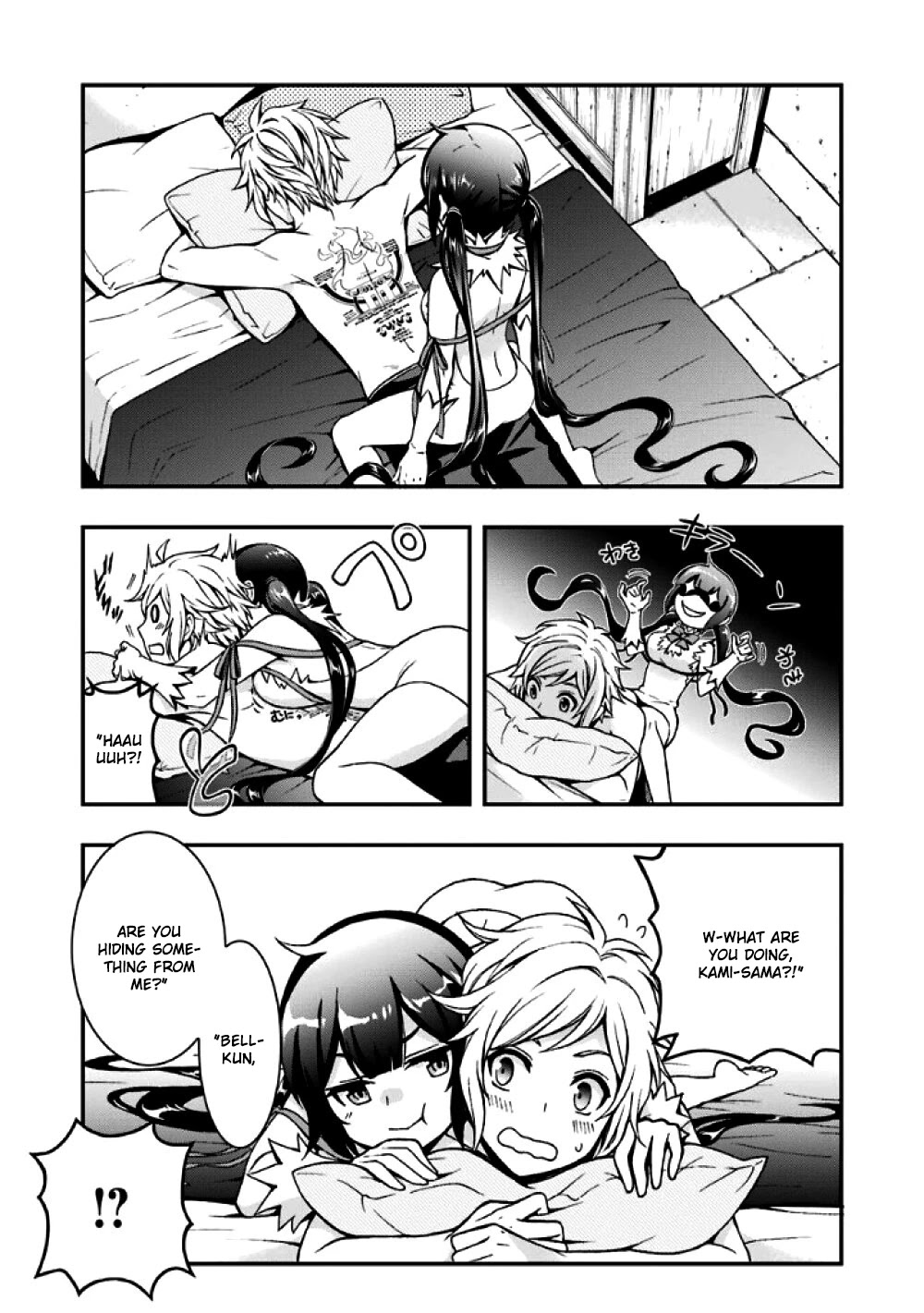 Dungeon ni Deai wo Motomeru no wa Machigatteiru Darou ka II Chapter 0 page 21 - Chapter 0: The goddess of bell
