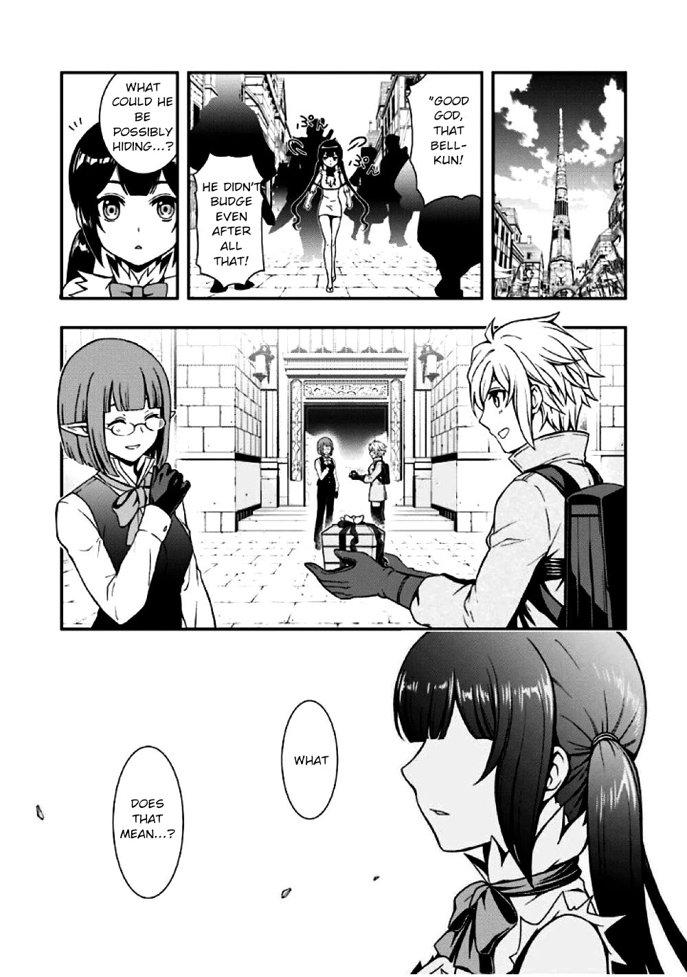 Dungeon ni Deai wo Motomeru no wa Machigatteiru Darou ka II Chapter 0 page 23 - Chapter 0: The goddess of bell