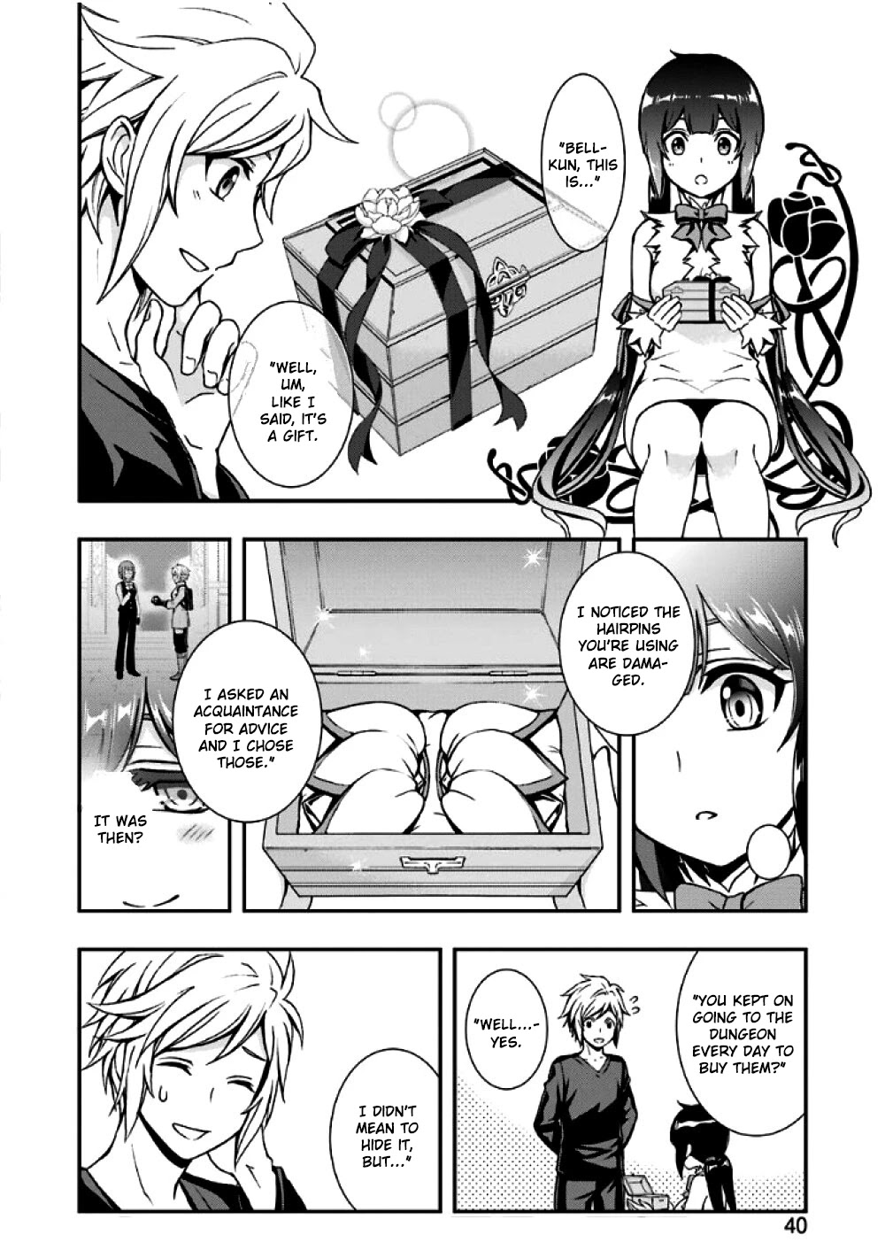 Dungeon ni Deai wo Motomeru no wa Machigatteiru Darou ka II Chapter 0 page 26 - Chapter 0: The goddess of bell