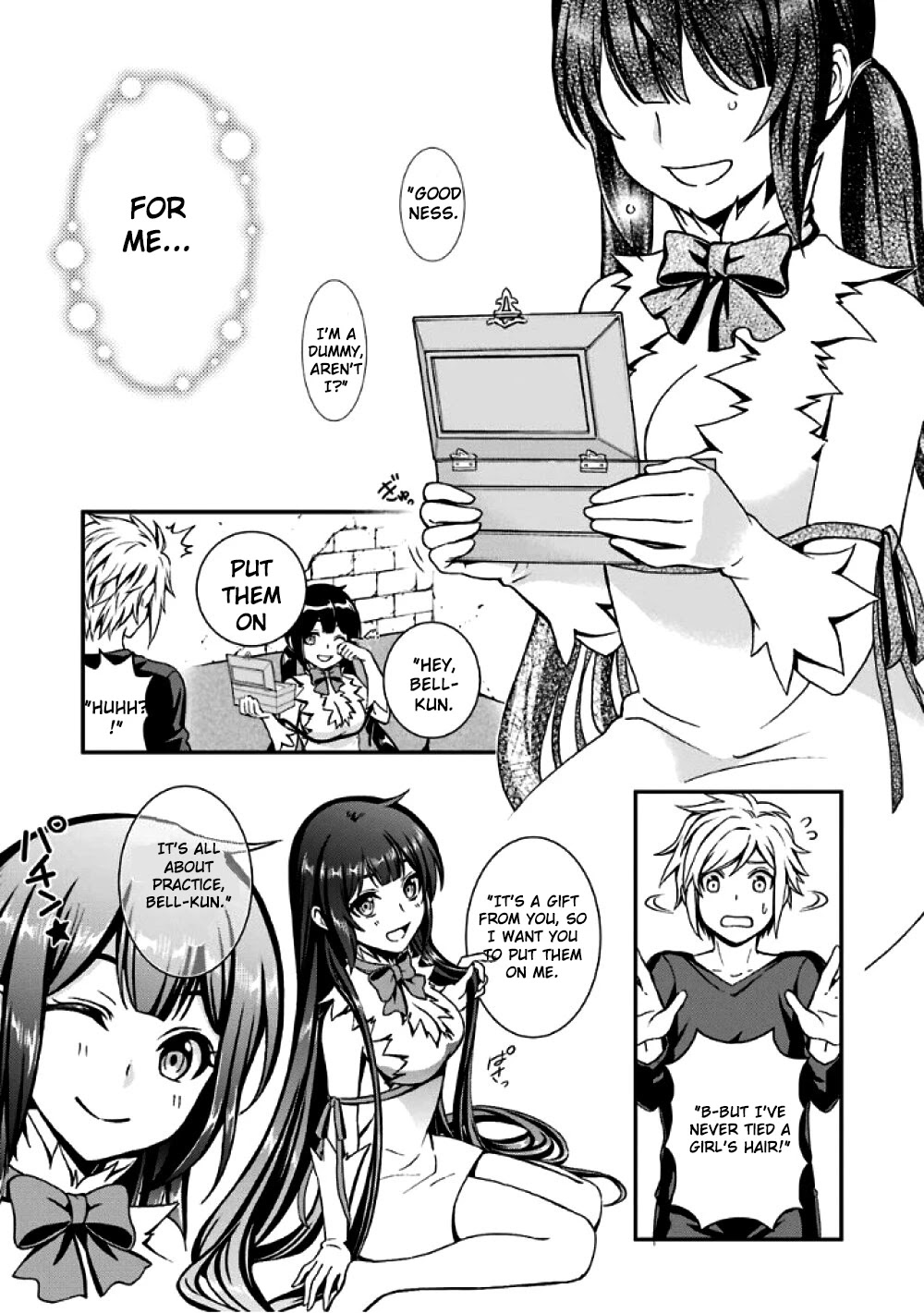 Dungeon ni Deai wo Motomeru no wa Machigatteiru Darou ka II Chapter 0 page 27 - Chapter 0: The goddess of bell