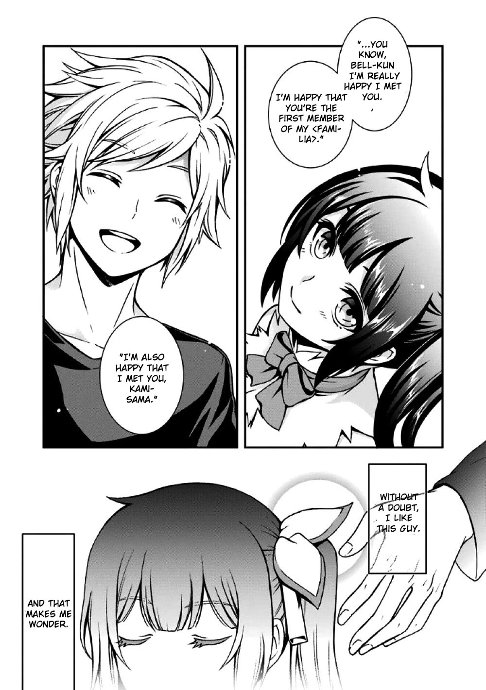 Dungeon ni Deai wo Motomeru no wa Machigatteiru Darou ka II Chapter 0 page 29 - Chapter 0: The goddess of bell