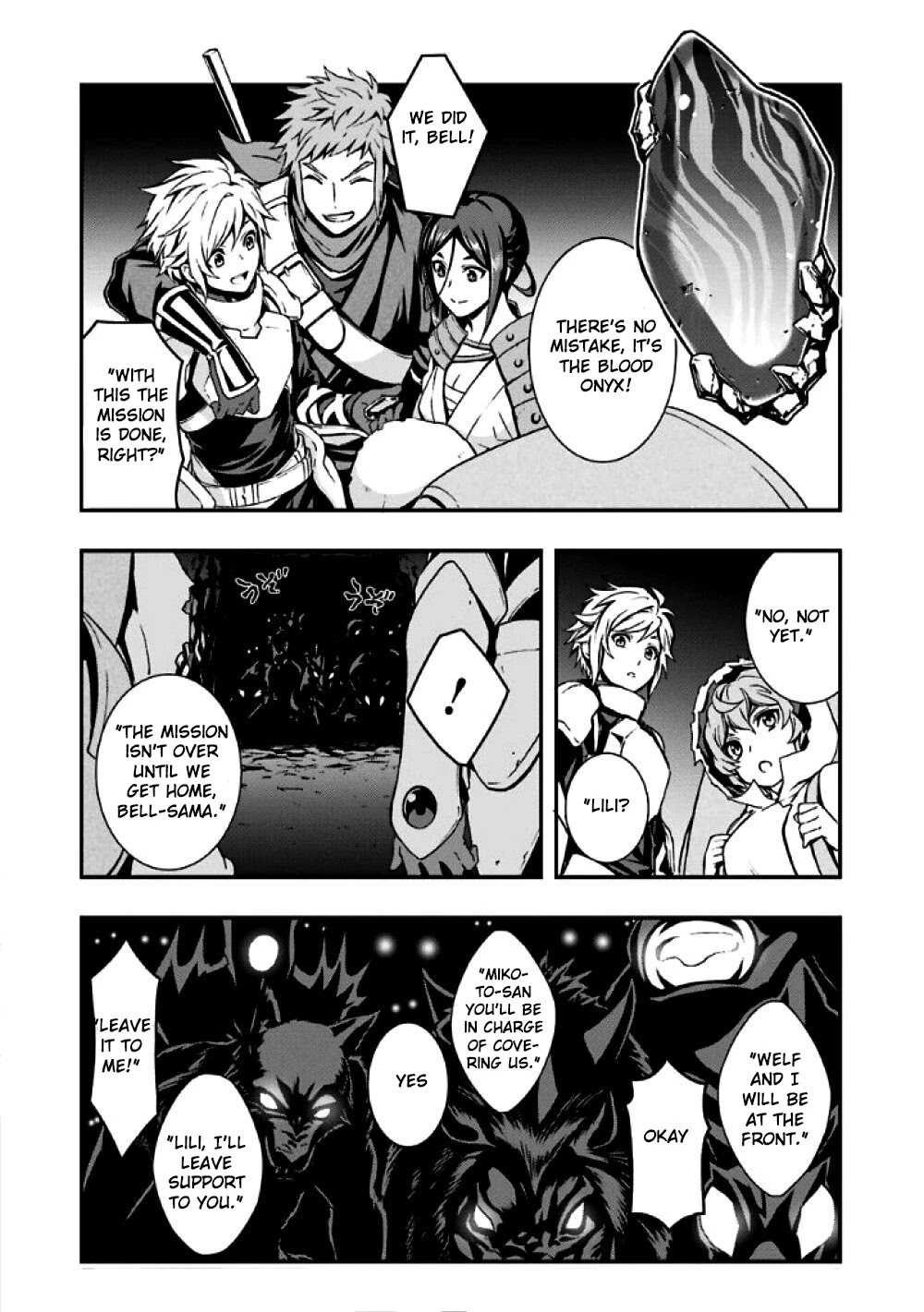Dungeon ni Deai wo Motomeru no wa Machigatteiru Darou ka II Chapter 0 page 33 - Chapter 0: The goddess of bell