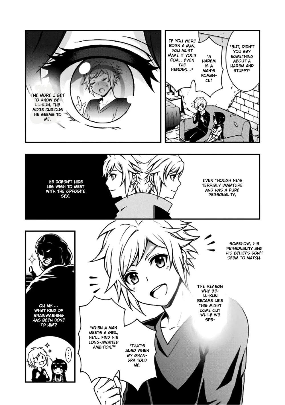 Dungeon ni Deai wo Motomeru no wa Machigatteiru Darou ka II Chapter 0 page 9 - Chapter 0: The goddess of bell