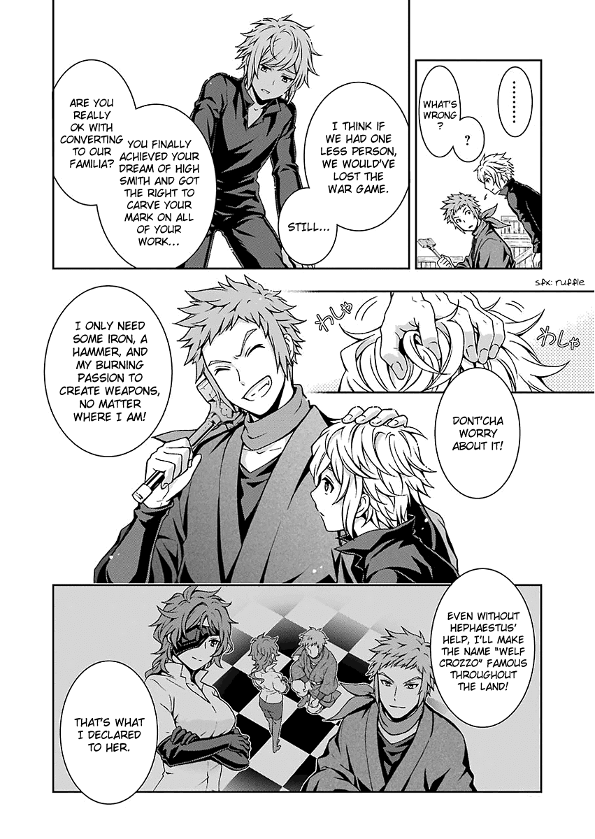 Dungeon ni Deai wo Motomeru no wa Machigatteiru Darou ka II Chapter 1 page 10 - Chapter 1: Smooth Sailing?