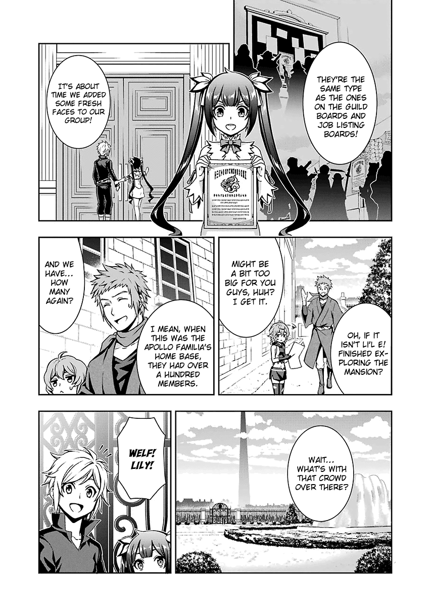 Dungeon ni Deai wo Motomeru no wa Machigatteiru Darou ka II Chapter 1 page 13 - Chapter 1: Smooth Sailing?