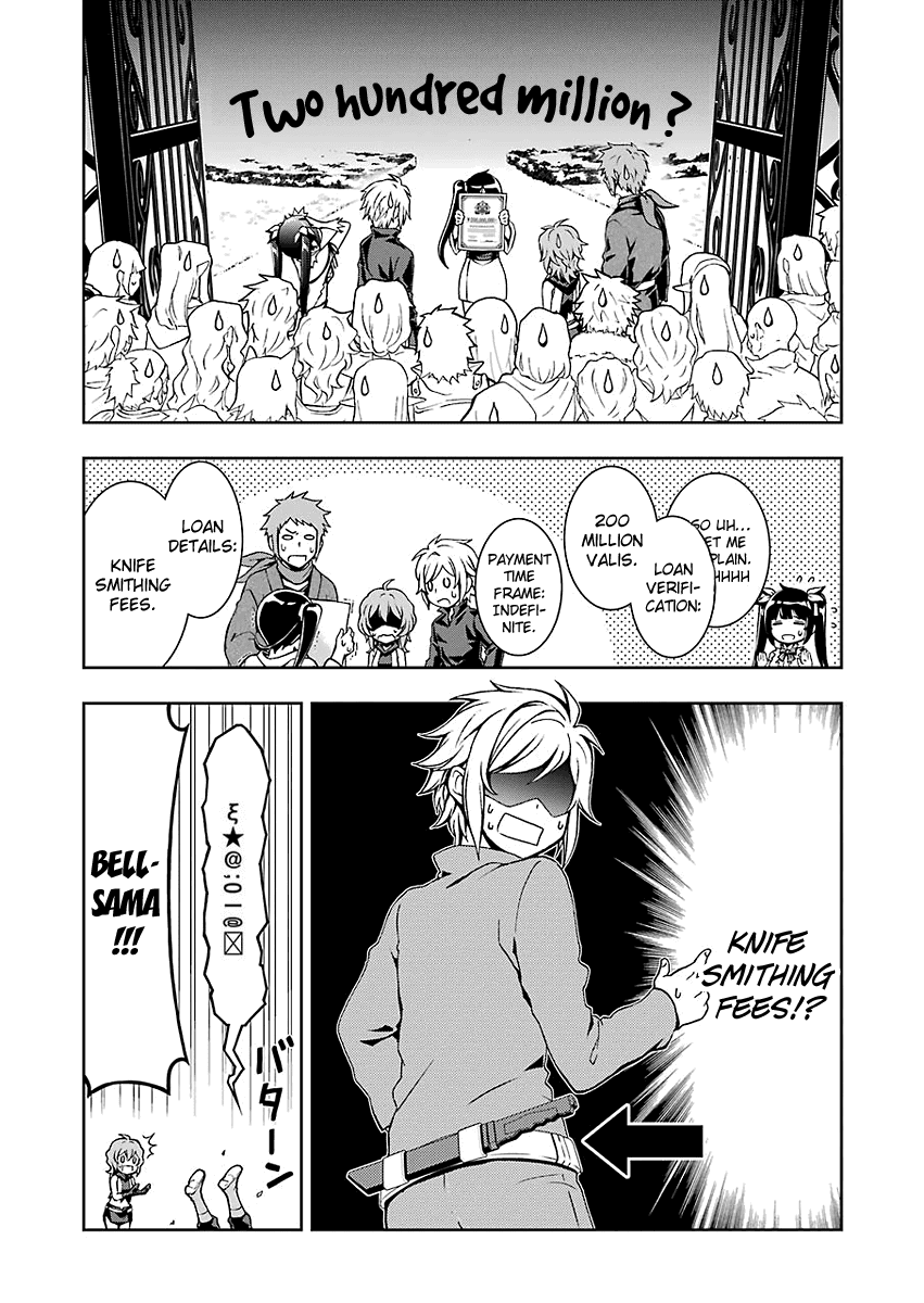 Dungeon ni Deai wo Motomeru no wa Machigatteiru Darou ka II Chapter 1 page 17 - Chapter 1: Smooth Sailing?