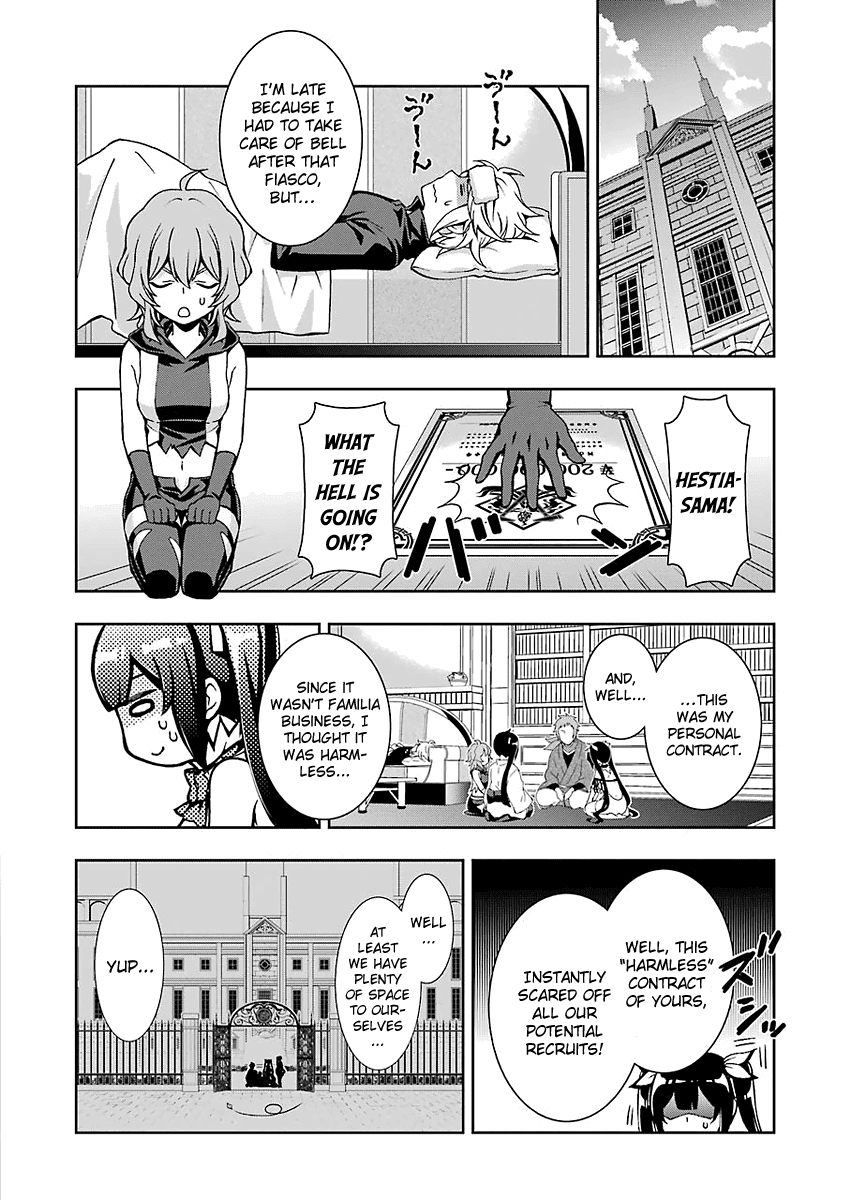Dungeon ni Deai wo Motomeru no wa Machigatteiru Darou ka II Chapter 1 page 18 - Chapter 1: Smooth Sailing?