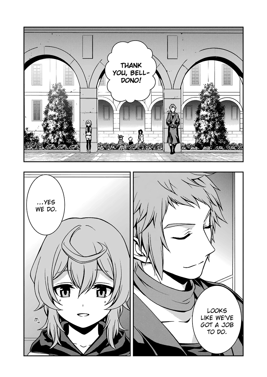 Dungeon ni Deai wo Motomeru no wa Machigatteiru Darou ka II Chapter 11 page 21 - Chapter 11: Bell 11: Yoshiwara x Utakata ①