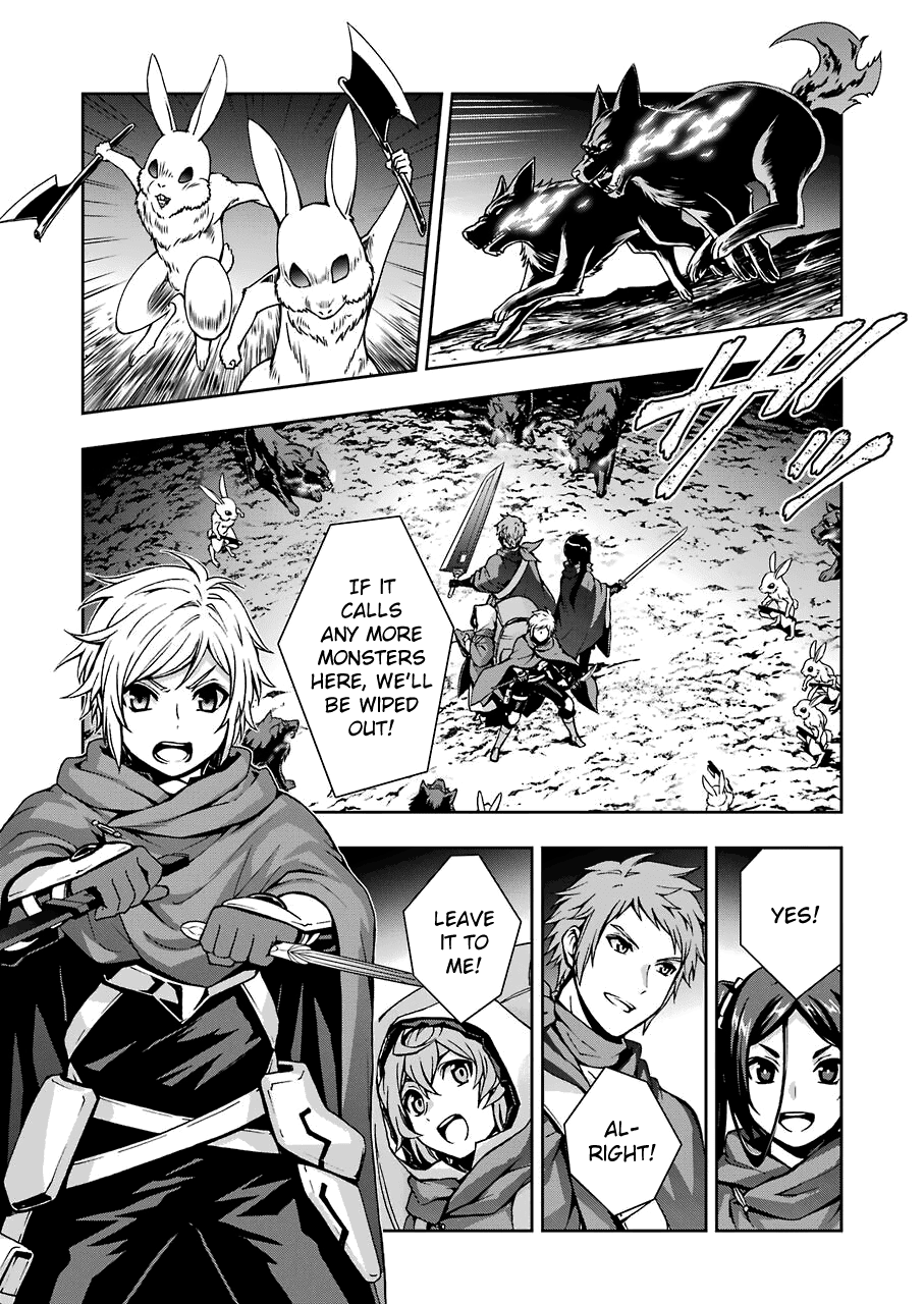 Dungeon ni Deai wo Motomeru no wa Machigatteiru Darou ka II Chapter 12 page 13 - Chapter 12: Bell 12: Yoshiwara x Utakata ②