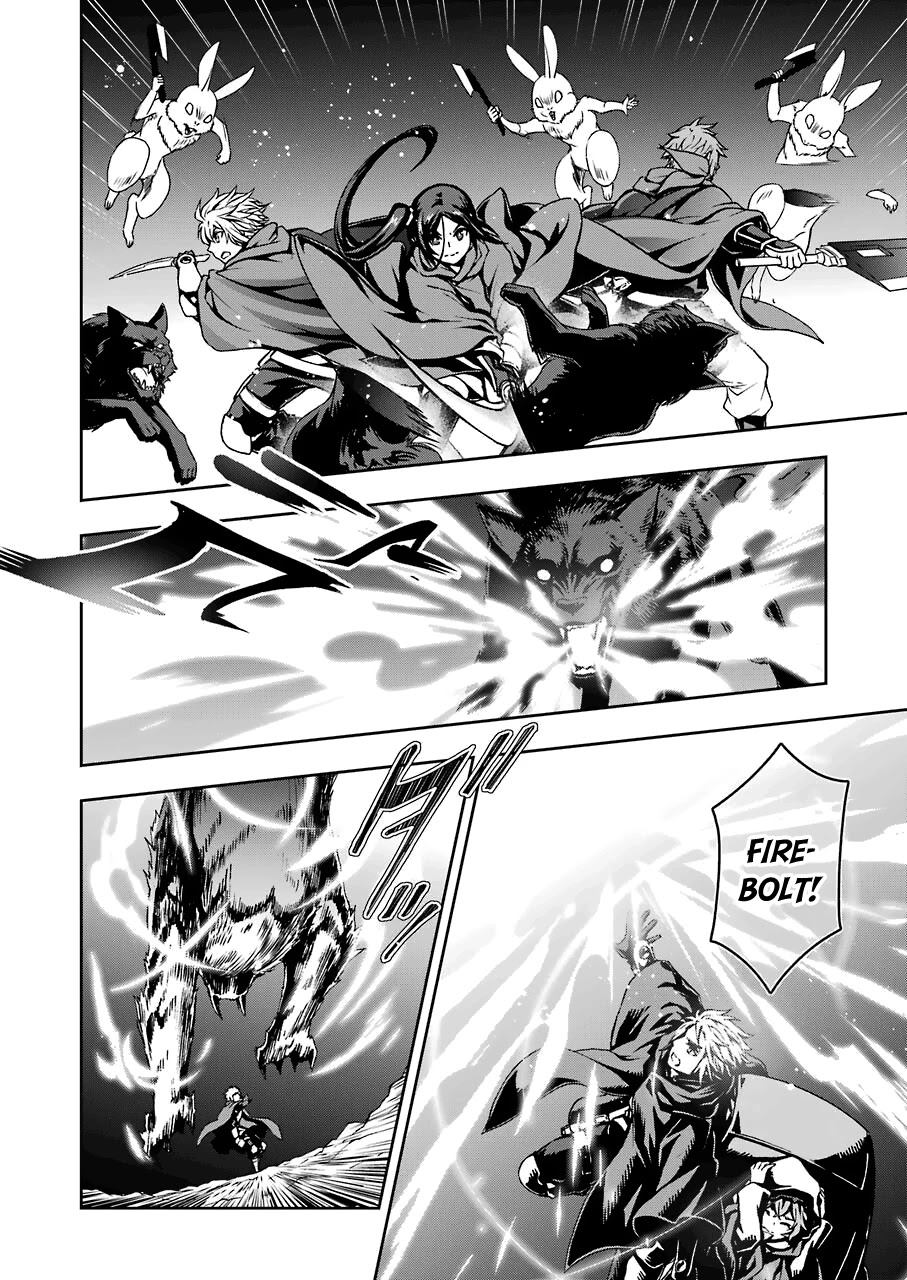 Dungeon ni Deai wo Motomeru no wa Machigatteiru Darou ka II Chapter 12 page 14 - Chapter 12: Bell 12: Yoshiwara x Utakata ②