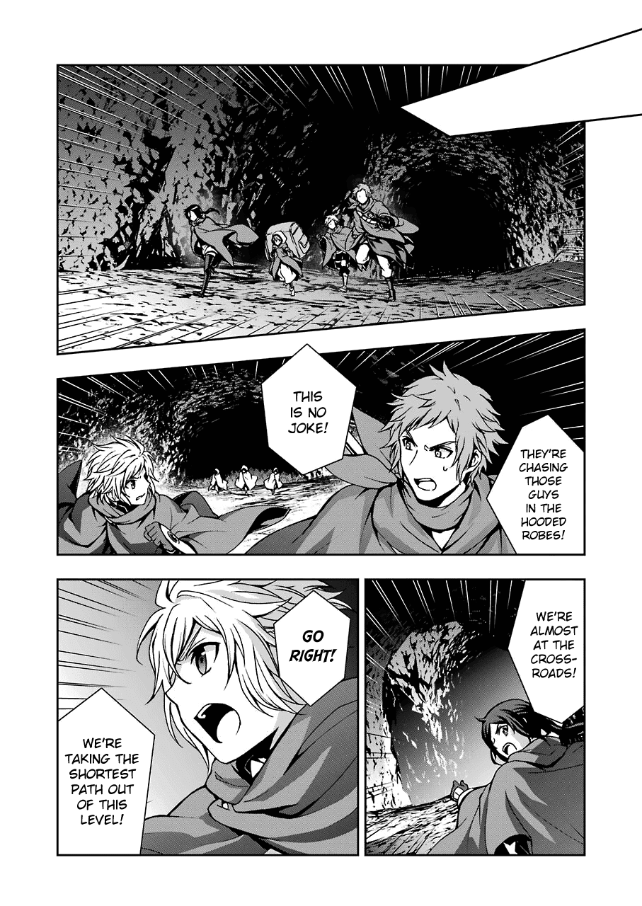 Dungeon ni Deai wo Motomeru no wa Machigatteiru Darou ka II Chapter 12 page 18 - Chapter 12: Bell 12: Yoshiwara x Utakata ②