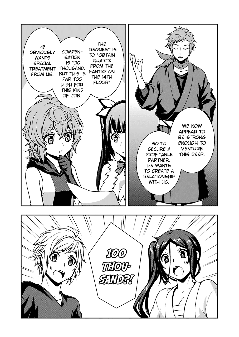 Dungeon ni Deai wo Motomeru no wa Machigatteiru Darou ka II Chapter 12 page 7 - Chapter 12: Bell 12: Yoshiwara x Utakata ②
