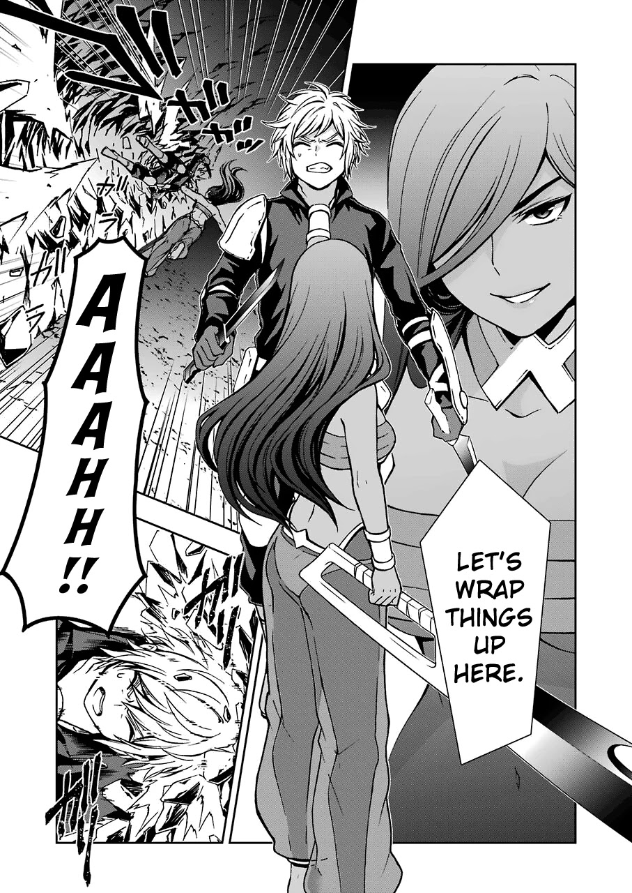 Dungeon ni Deai wo Motomeru no wa Machigatteiru Darou ka II Chapter 13 page 15 - Chapter 13: Bell 13: Yoshiwara x Utakata ③