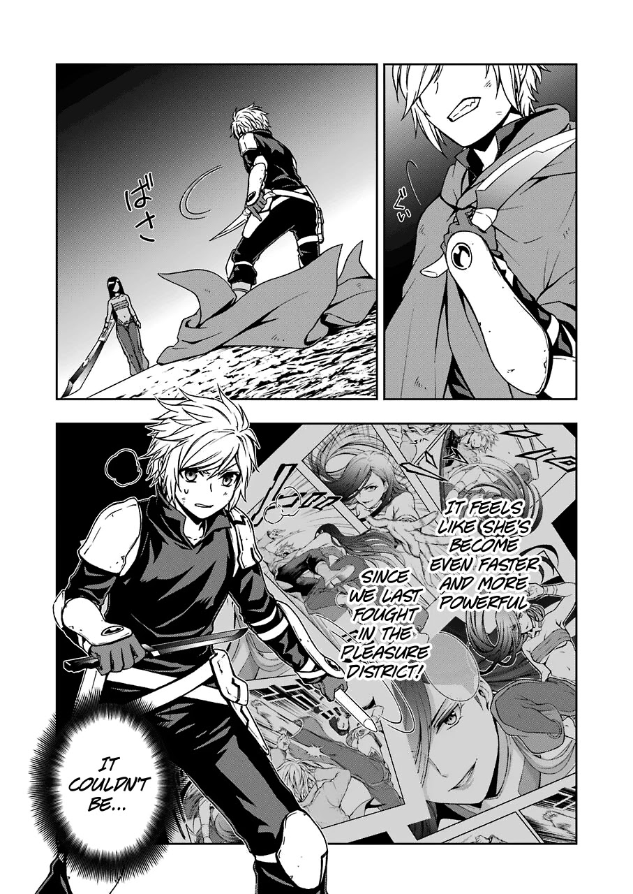 Dungeon ni Deai wo Motomeru no wa Machigatteiru Darou ka II Chapter 13 page 8 - Chapter 13: Bell 13: Yoshiwara x Utakata ③