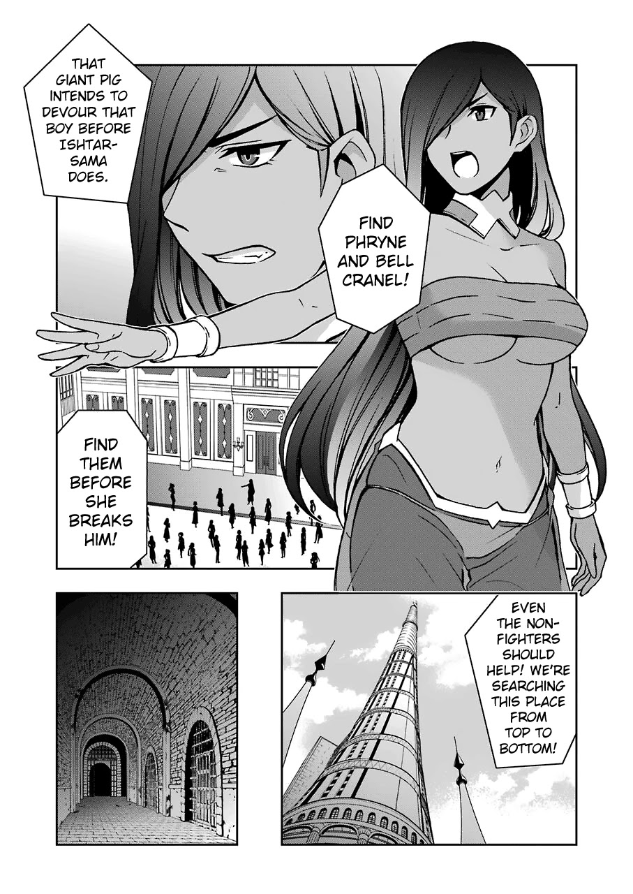 Dungeon ni Deai wo Motomeru no wa Machigatteiru Darou ka II Chapter 14.1 page 6 - Chapter 14.1: Stone of Destruction ①