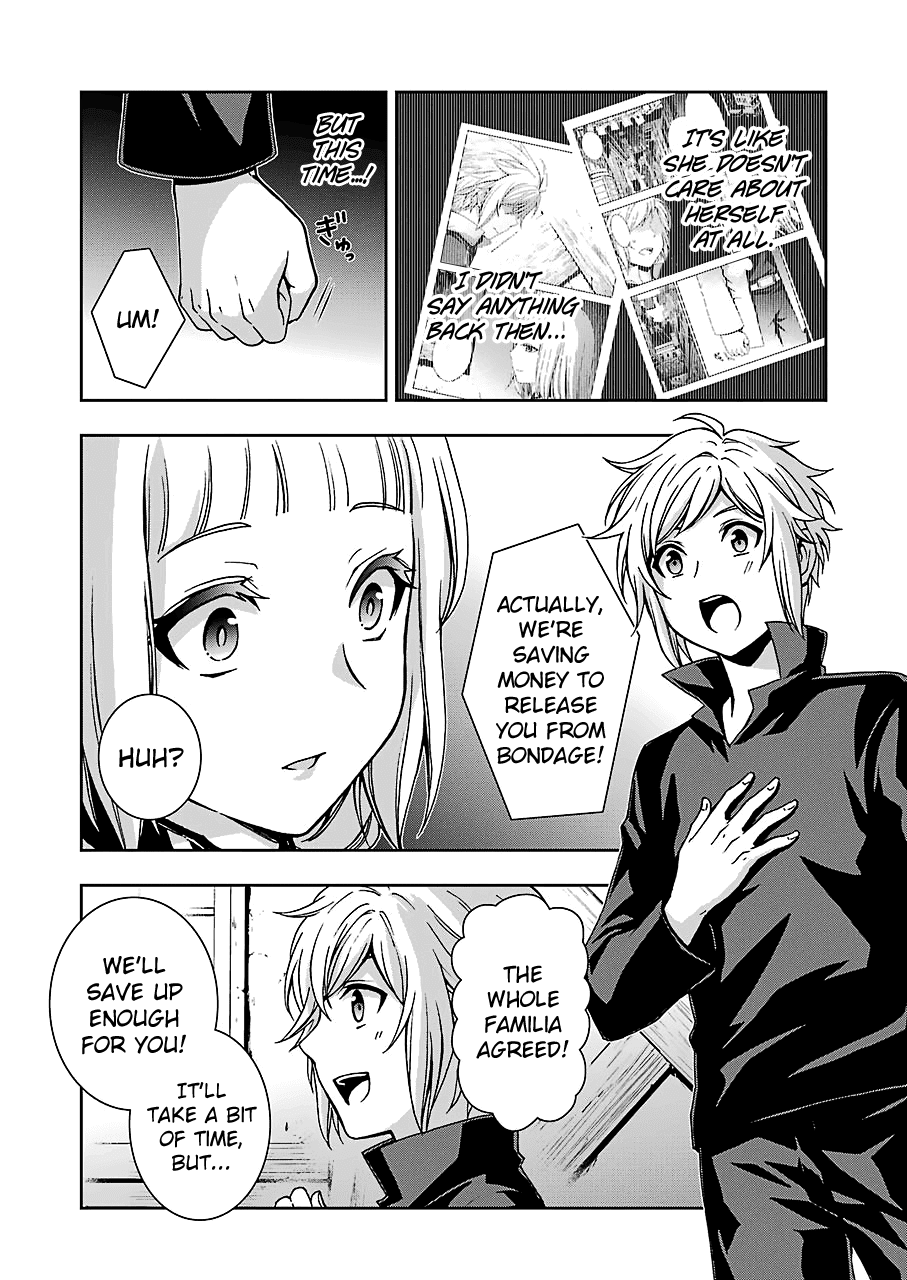 Dungeon ni Deai wo Motomeru no wa Machigatteiru Darou ka II Chapter 16 page 15 - Chapter 16: Killing Stone ③
