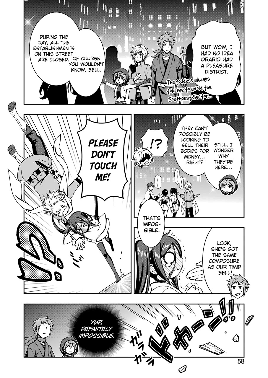 Dungeon ni Deai wo Motomeru no wa Machigatteiru Darou ka II Chapter 2 page 6 - Chapter 2: Run, Cranel!