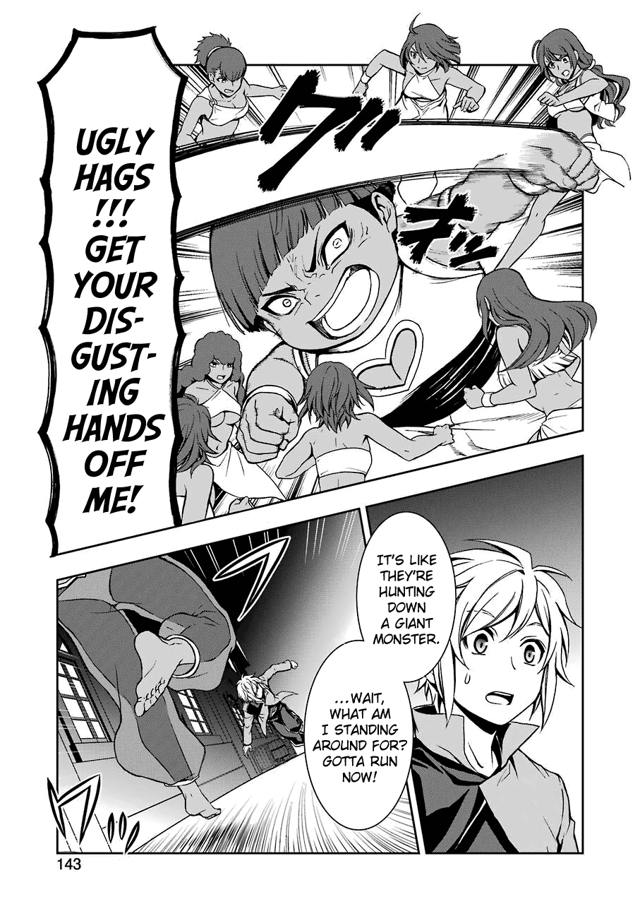 Dungeon ni Deai wo Motomeru no wa Machigatteiru Darou ka II Chapter 4 page 10 - Chapter 4: Run, Cranel! Part 3