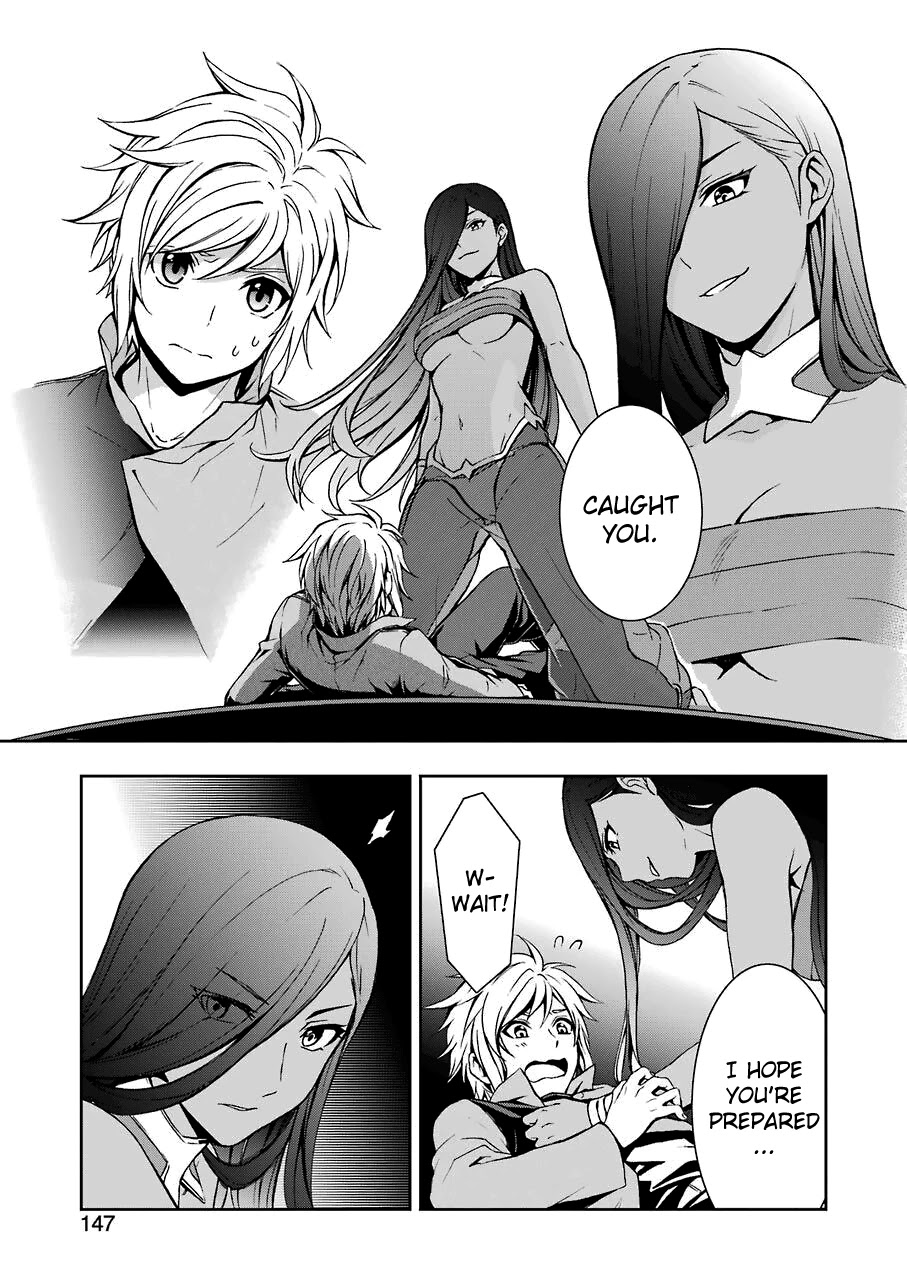 Dungeon ni Deai wo Motomeru no wa Machigatteiru Darou ka II Chapter 4 page 14 - Chapter 4: Run, Cranel! Part 3