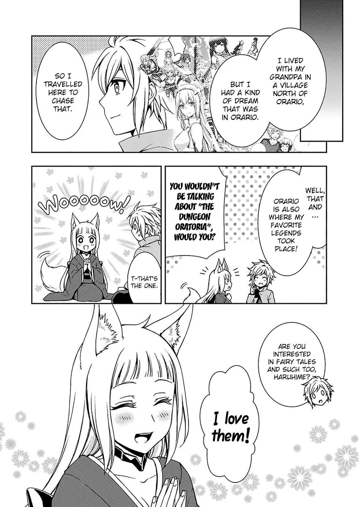 Dungeon ni Deai wo Motomeru no wa Machigatteiru Darou ka II Chapter 5 page 12 - Chapter 5: Run, Cranel! Part 4