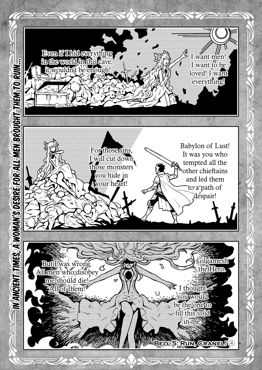 Dungeon ni Deai wo Motomeru no wa Machigatteiru Darou ka II Chapter 5 page 3 - Chapter 5: Run, Cranel! Part 4