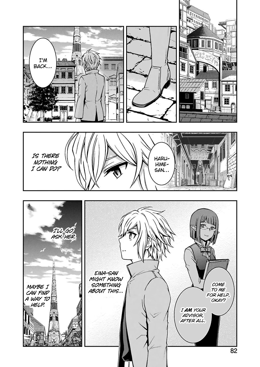 Dungeon ni Deai wo Motomeru no wa Machigatteiru Darou ka II Chapter 6 page 13 - Chapter 6: Run, Cranel! Part 5