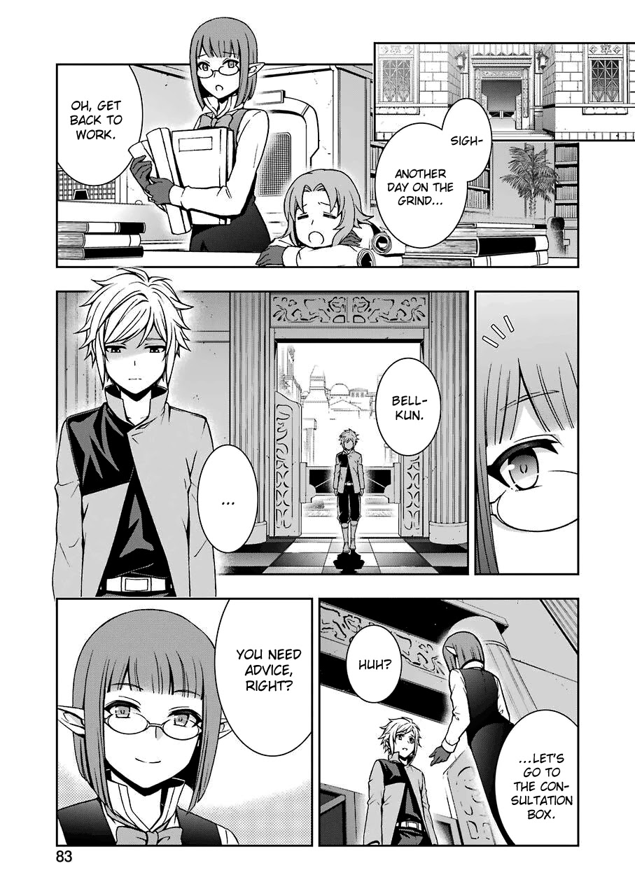 Dungeon ni Deai wo Motomeru no wa Machigatteiru Darou ka II Chapter 6 page 14 - Chapter 6: Run, Cranel! Part 5