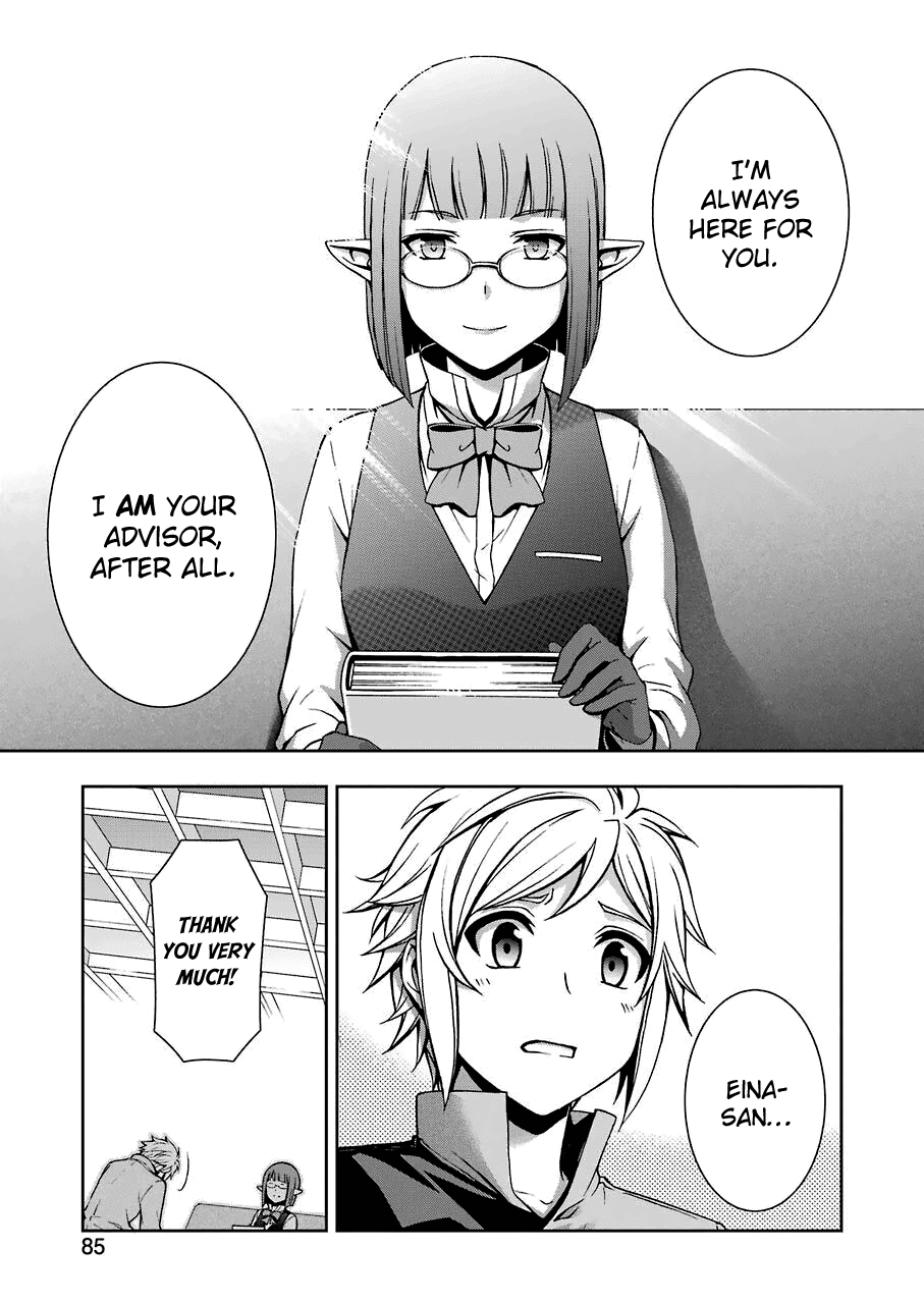 Dungeon ni Deai wo Motomeru no wa Machigatteiru Darou ka II Chapter 6 page 16 - Chapter 6: Run, Cranel! Part 5