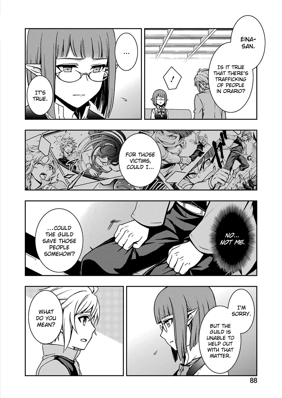 Dungeon ni Deai wo Motomeru no wa Machigatteiru Darou ka II Chapter 6 page 19 - Chapter 6: Run, Cranel! Part 5