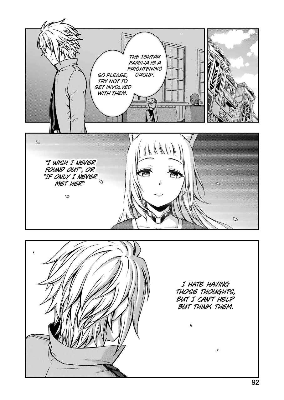 Dungeon ni Deai wo Motomeru no wa Machigatteiru Darou ka II Chapter 6 page 23 - Chapter 6: Run, Cranel! Part 5