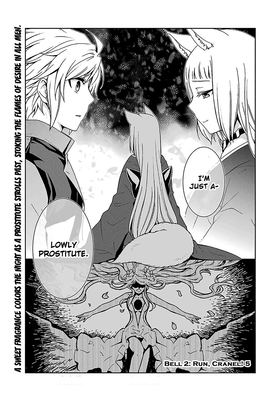 Dungeon ni Deai wo Motomeru no wa Machigatteiru Darou ka II Chapter 6 page 3 - Chapter 6: Run, Cranel! Part 5