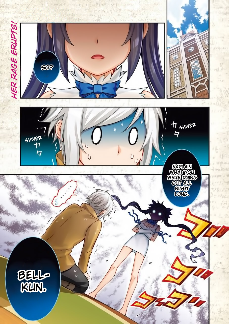 Dungeon ni Deai wo Motomeru no wa Machigatteiru Darou ka II Chapter 7 page 3 - Chapter 7: The Fox and Rabbit's Torment ①