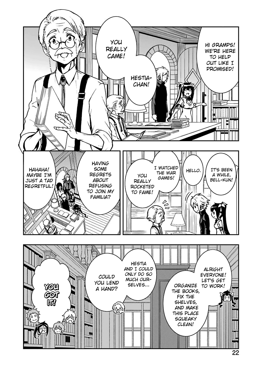 Dungeon ni Deai wo Motomeru no wa Machigatteiru Darou ka II Chapter 7 page 9 - Chapter 7: The Fox and Rabbit's Torment ①