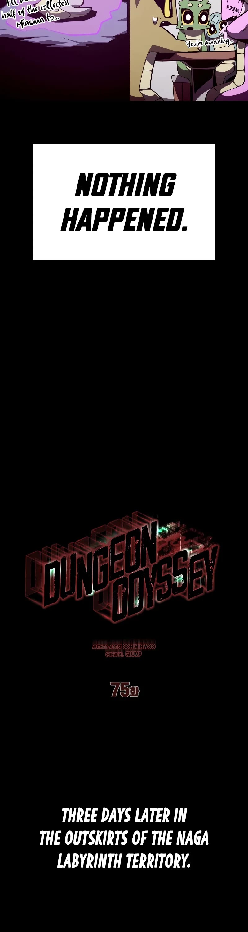 Dungeon Odyssey Chapter 75 page 36 - Chapter 75