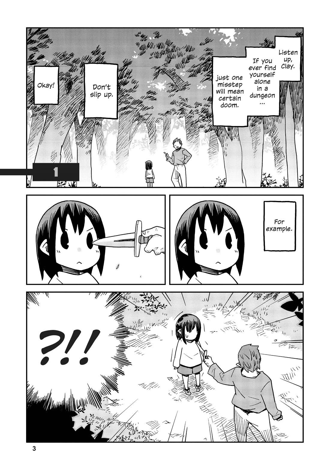 Dungeon People Chapter 1 page 4 - Chapter 1