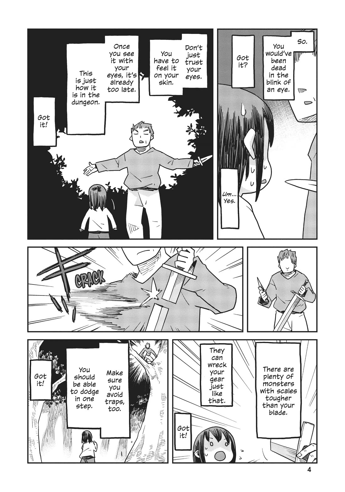 Dungeon People Chapter 1 page 5 - Chapter 1