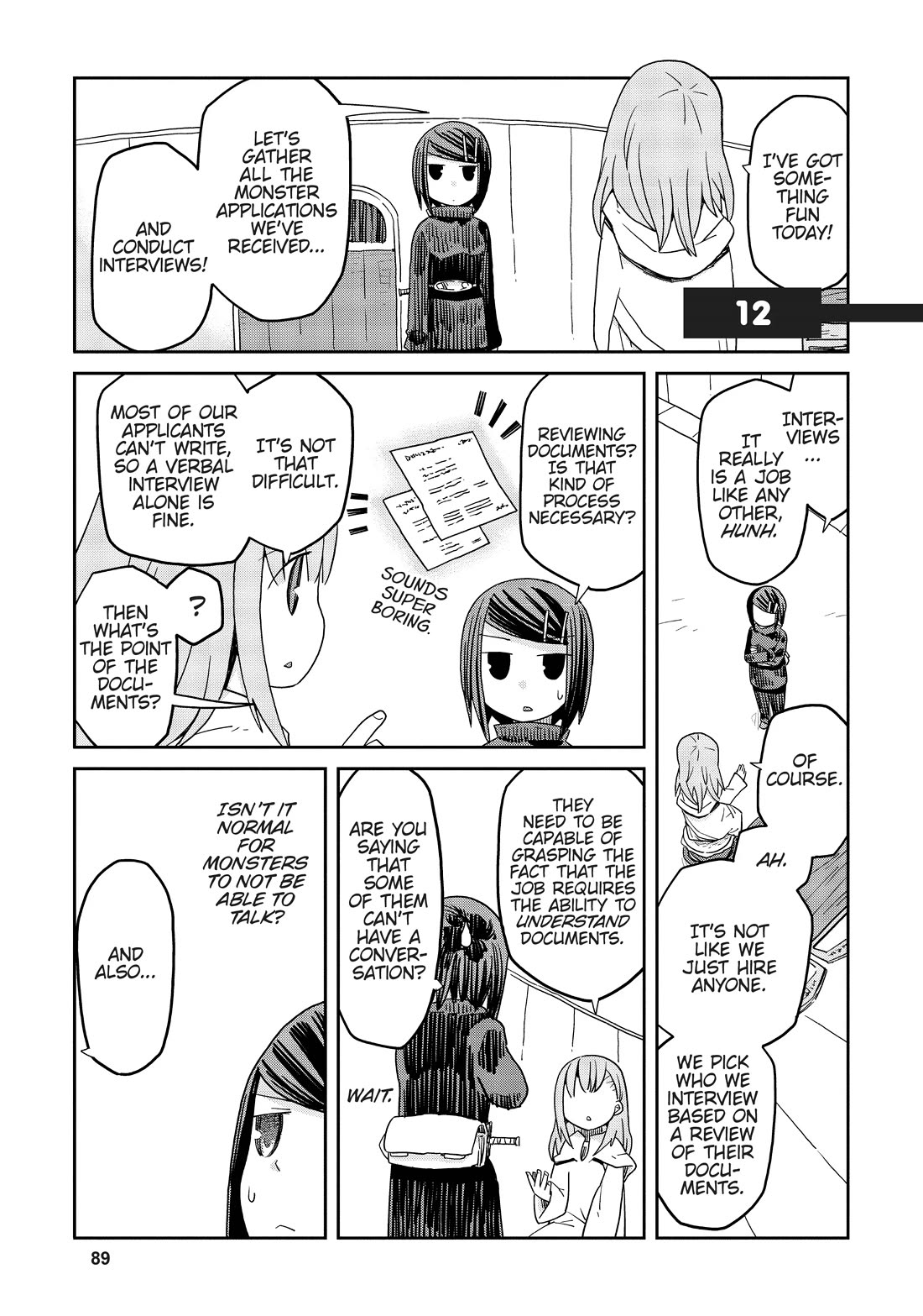 Dungeon People Chapter 12 page 1 - Chapter 12