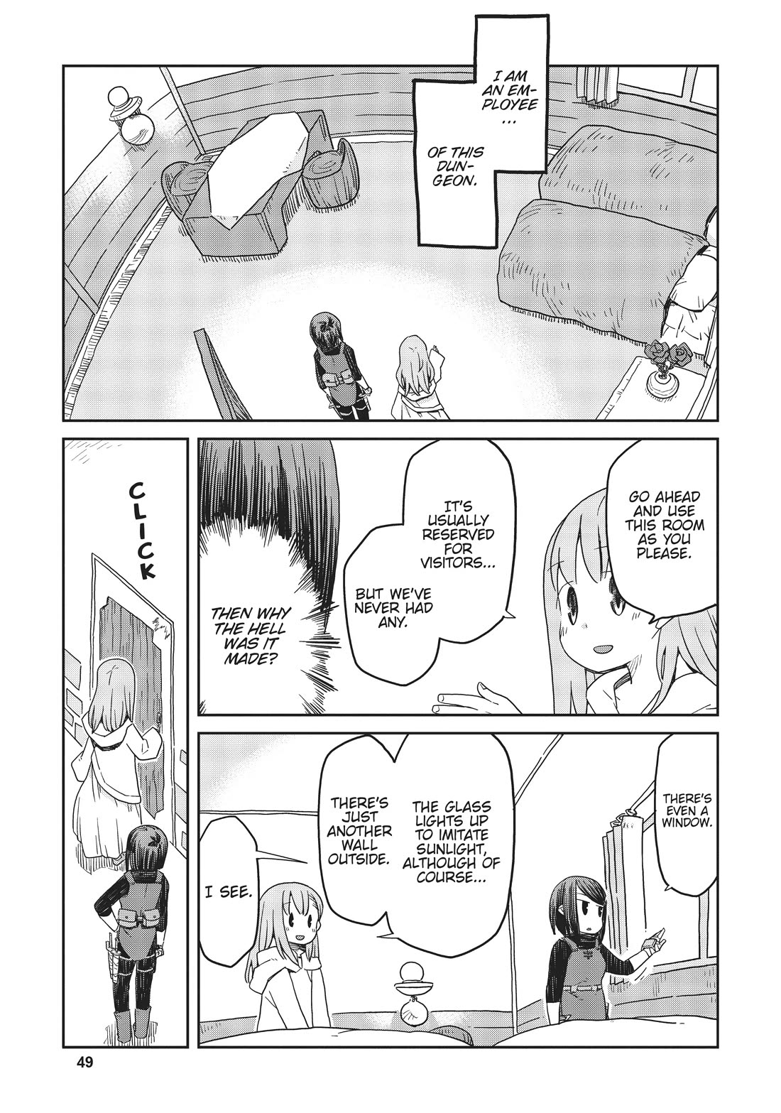 Dungeon People Chapter 2 page 3 - Chapter 2