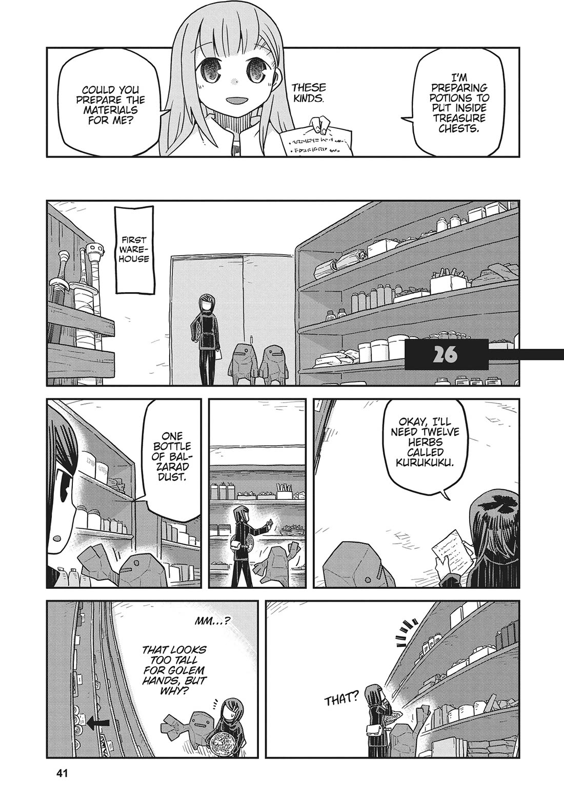 Dungeon People Chapter 26 page 1 - Chapter 26