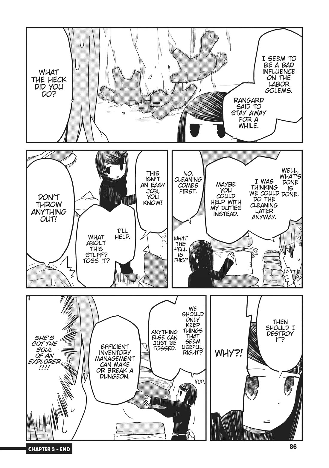 Dungeon People Chapter 3 page 16 - Chapter 3