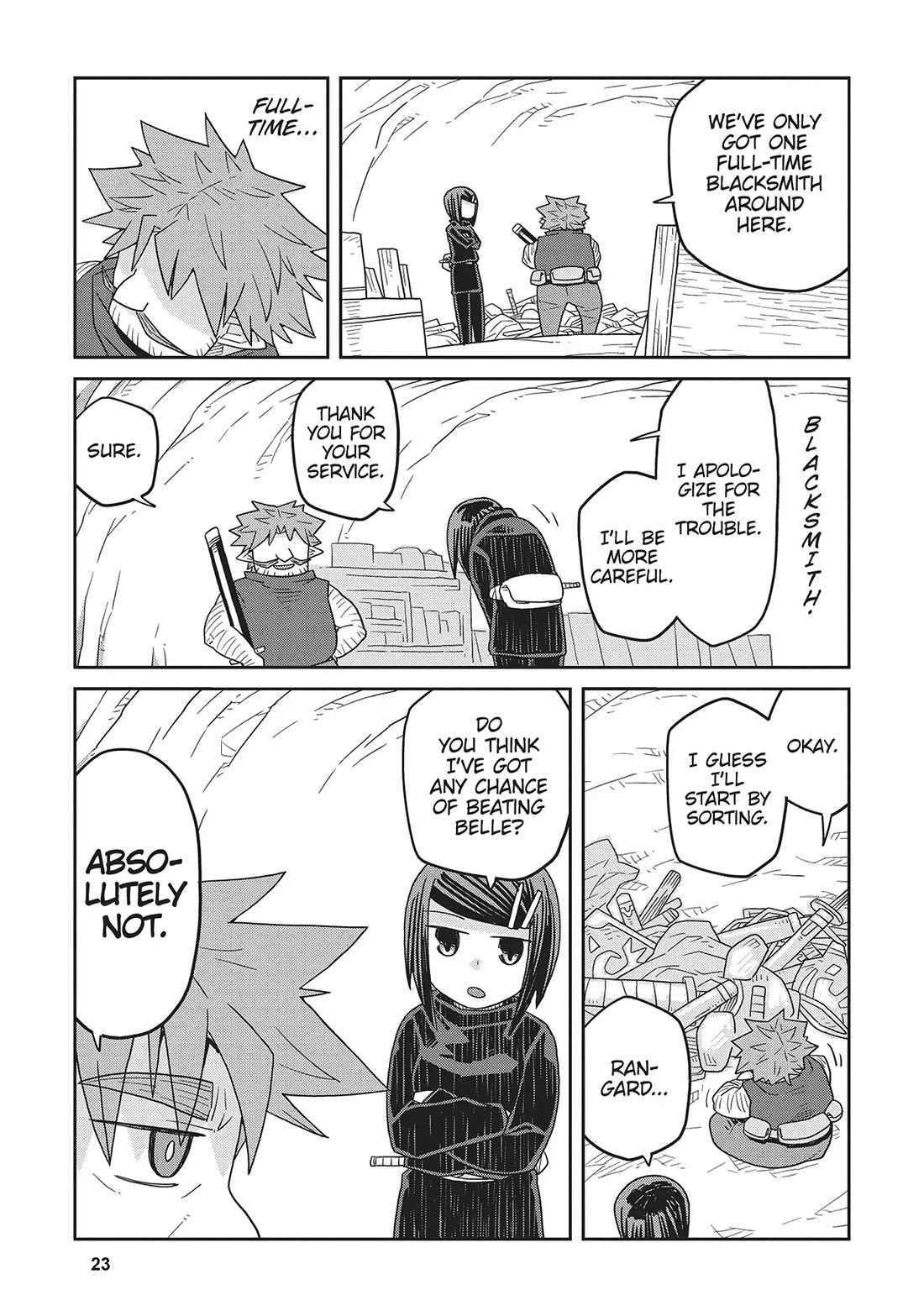 Dungeon People Chapter 32 page 11 - Chapter 32