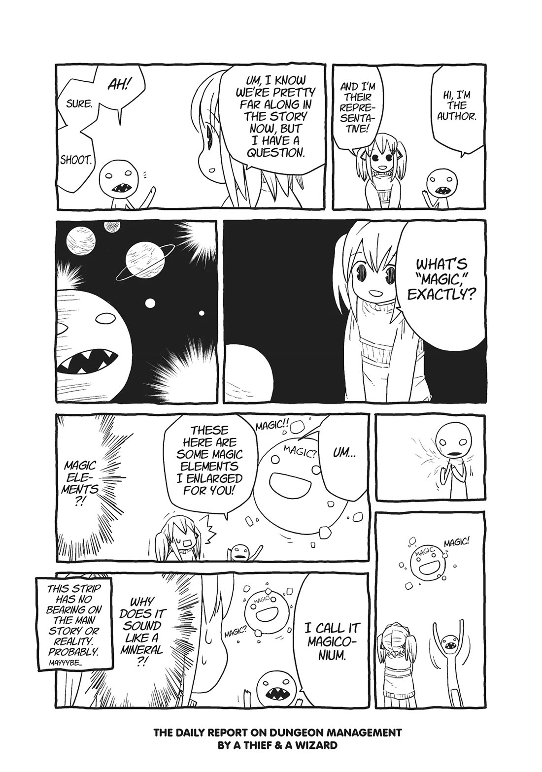 Dungeon People Chapter 37.5 page 9 - Chapter 37.5