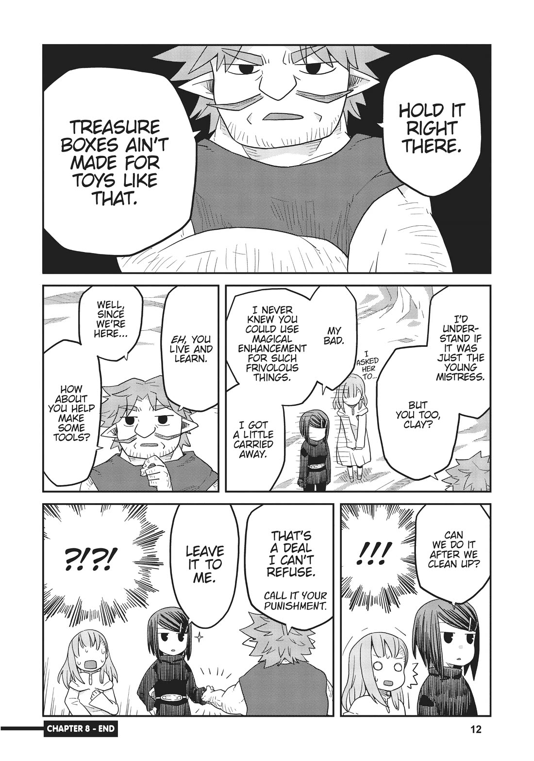 Dungeon People Chapter 8 page 13 - Chapter 8
