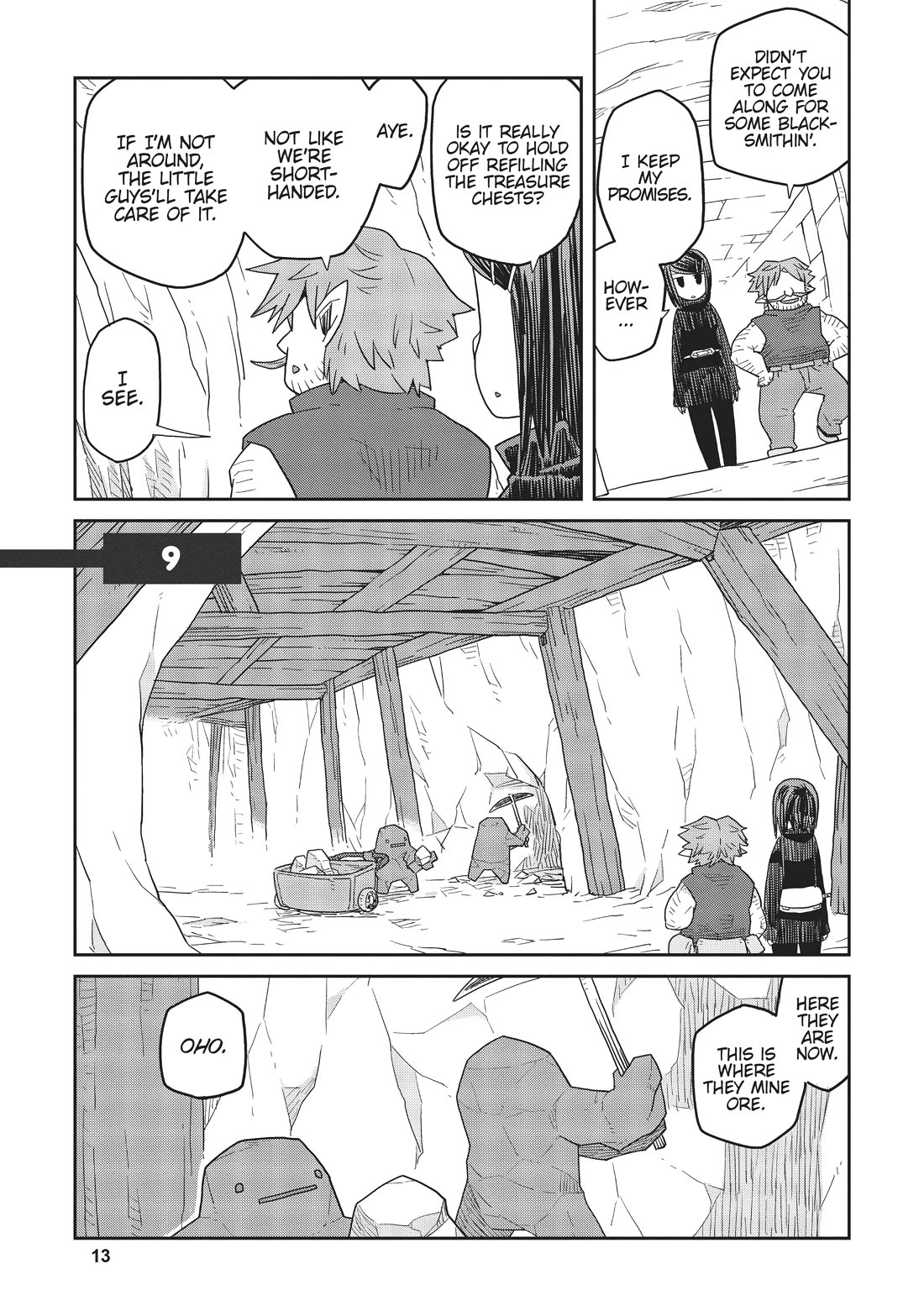 Dungeon People Chapter 9 page 1 - Chapter 9