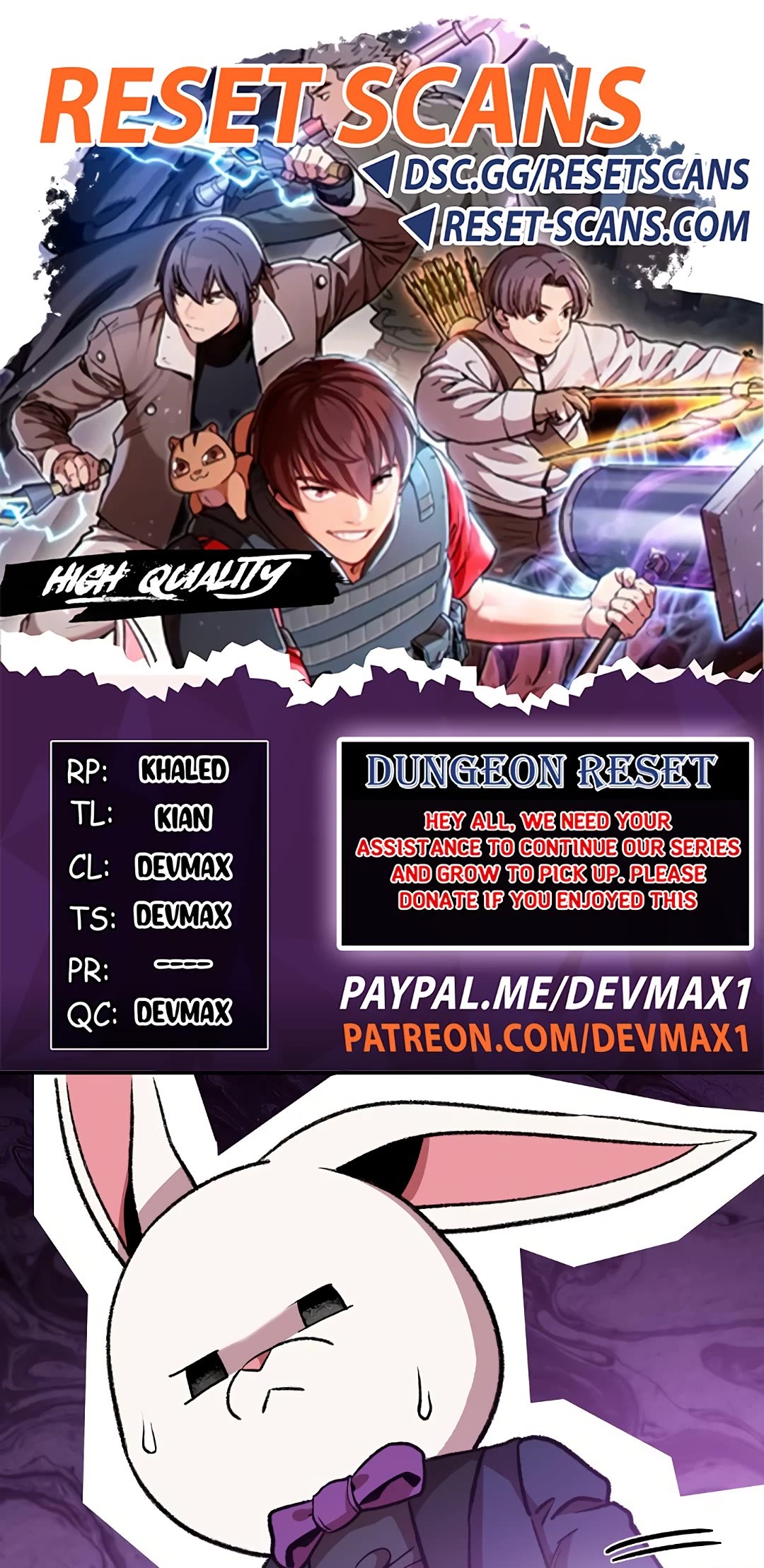 Dungeon Reset Chapter 136 page 1 - Chapter 136