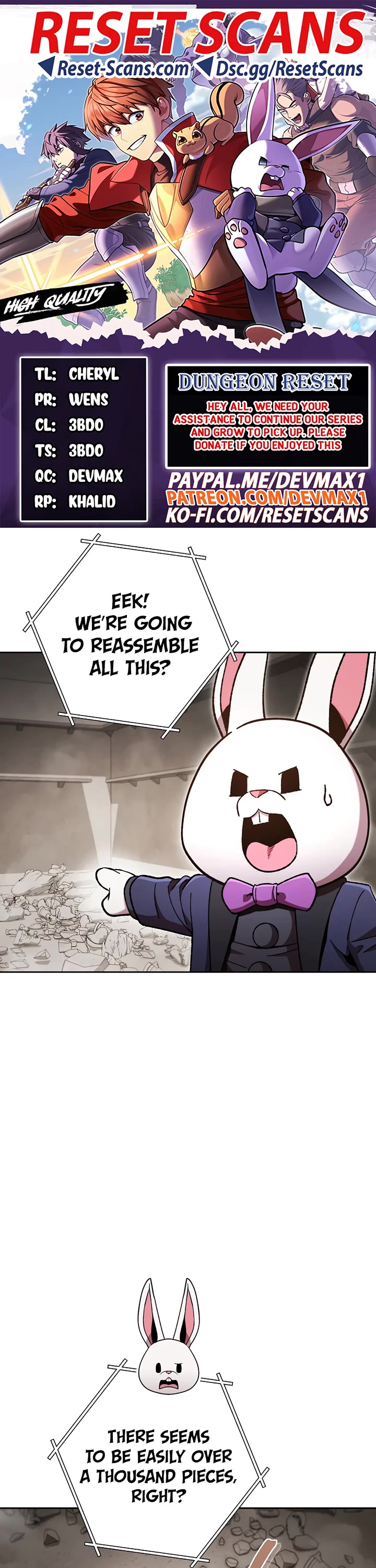 Dungeon Reset Chapter 173 page 1 - Chapter 173